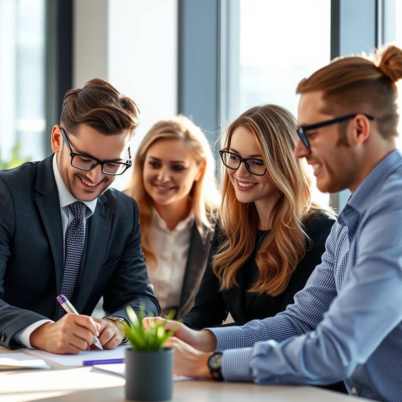 Authentische Unternehmensfotografie eines Teams bei der Arbeit